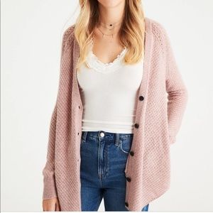 🍁BOGO 50%🍁 AE Waffle Knit Cardigan